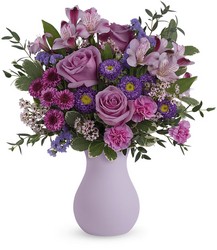 TEV61-6A Prettiest Purple Bouquet
